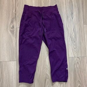 Lululemon Athletica Purple Capris